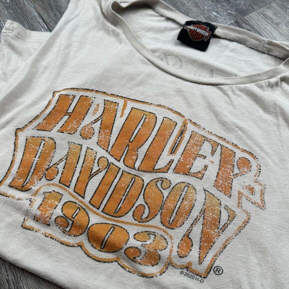 Harley-Davidson Tops - Harley Davidson Women's 2Xl Scottsdale Arizona Cream Tank Top